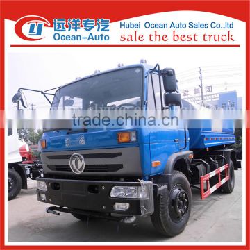 Dongfeng left hand drive 10000liters stainless steel water tank trucks for sale