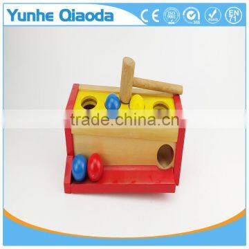 Christmas Gifts Classic Toddler Game Wooden Hammer Toy Pounding Bench Box Early Explorer photo-2