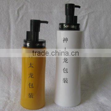 500ml,800ml plastic shampoo bottle