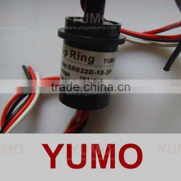 slip ring, Capsule slip ring SR022B-18-3P 3 rings