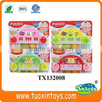 kids playing piano keyboard set children electronic organ music instruments