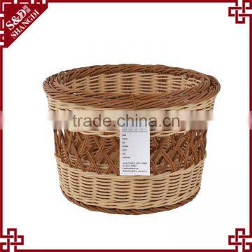 Shop Display French Baguette Bakery Plastic Rattan Food Bucket photo-3