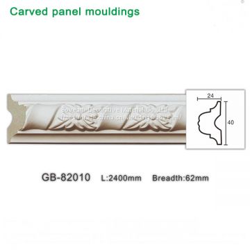 2017 Decorative Gypsum Cornice Replacement Polyurethane Moulding