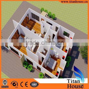 One Level Low Cost Customized Design Steel Prefabricated Bungalow photo-4