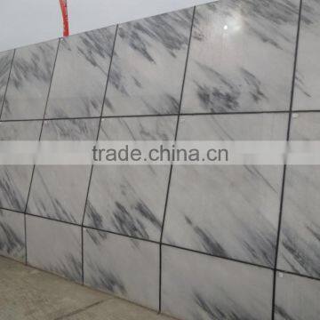 Blue Ske White Marble Floor Design photo-3