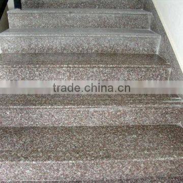 G664 Luoyuan Red Indoor Granite Stair Steps polished price