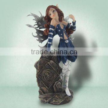 Custom Polyresin Thumbelina Cartoon Character Crafts Resin Garden Sister Garden Gnomes Statue Decoration photo-5