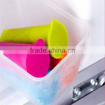 100% Food grade and popular silicone ice pop mold