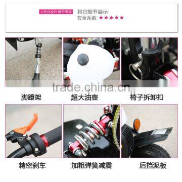 Mini Foldable Motorcycle With Gasline/Petrol, Portable Oil-fired Scooter photo-4