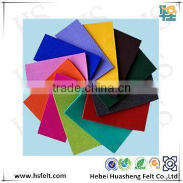 Colorful synthetic felt for handcraft works