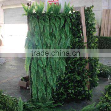 SJ0401207 Indoor decoration leaf wall hedge/leaf plastic hedge