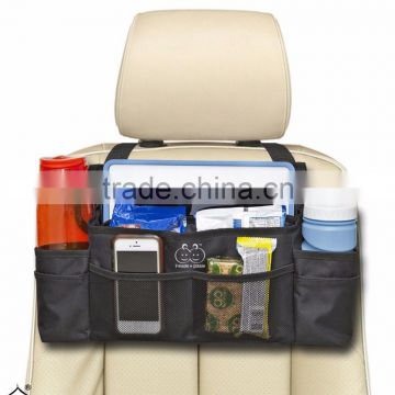 Car back seat organizer back seat tray car organizer