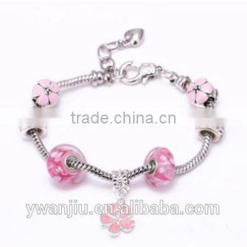 Wholesale Stock Small Order Fashion DIY Chamilia Beads Bracelets photo-3