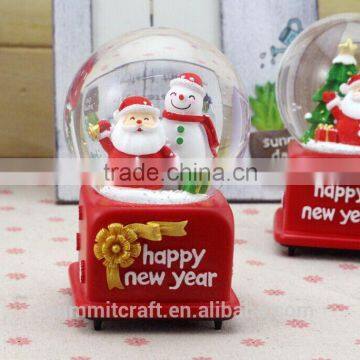 vintage personalized christmas snow globes wholesale