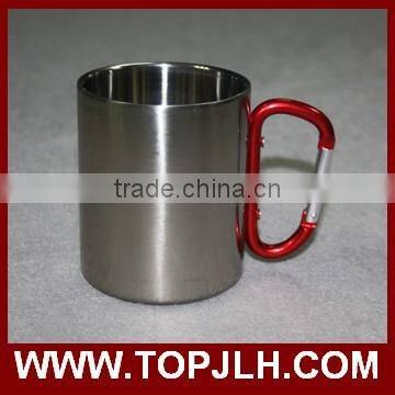 Custom Logo Printed Sports Camping Carabiner Mug for Sublimation photo-4