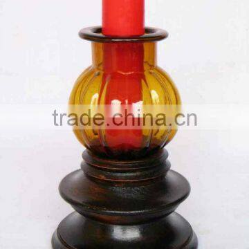 Designer Wooden Candle Stand,Antique Candle Stands