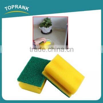Toprank Strong Cleaning Capacity Non-scratch Green Kitchen Cleaning Sponge, Sponge Scouring Pad, Sponge Scourer photo-2