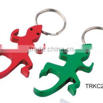 Promotion gifts Wall Lizard Shaped Bottle Opener Keychain