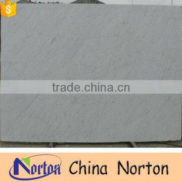 Bathroom floor Bianco Carrara marble slabs for sale NTMS-MS009Y