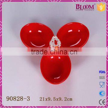 Hand Painted Ceramic Dish Tray photo-4