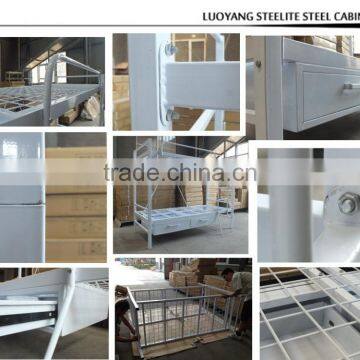 Iron Metal Type and Home Bed Specific Use Steel Bunk Bed