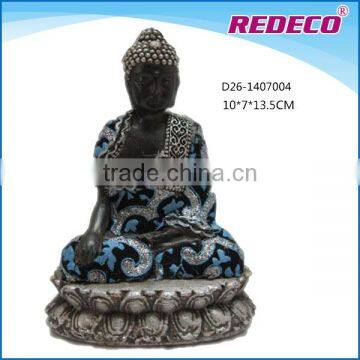 Resin mini buddha statue