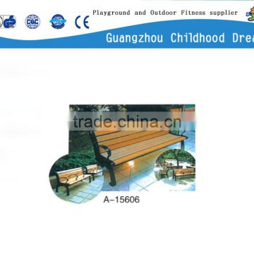 (A-15606) Cheap outdoor bench, wood garden bench, wooden long bench chair