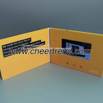 8O 2W Full Color LCD Video Greeting Card Supported Multi - Language photo-3