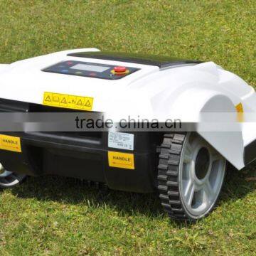 cordless auto mower,electric lawn mower with human sensor on handle