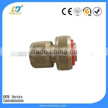 Brass 3/4'' Quick Garden Hose Connector photo-2