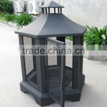 Outdoor Patio Wood Burning Metal Firepit