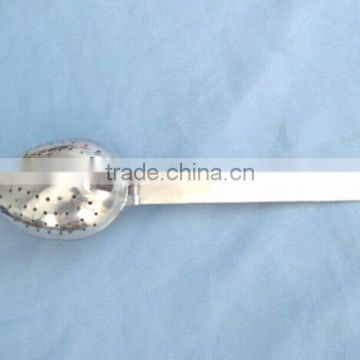 Stainless Steel Heart Shape Tea Strainer With Handle