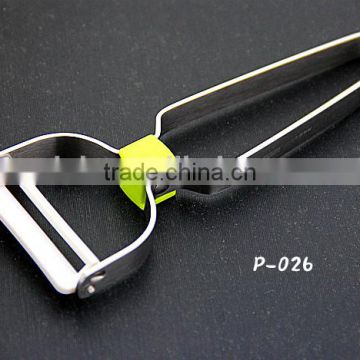 P026 stainless steel cheese slicer vegetable ceramic peeler as seen on tv