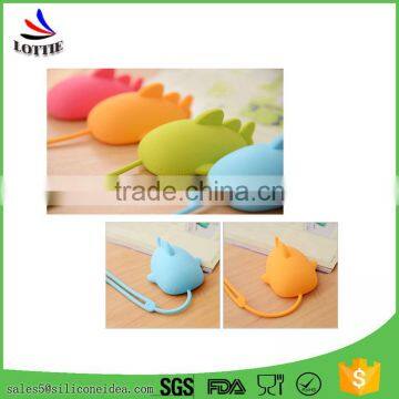 Promotional Portable Silicone Key Holder Bag Flexible Silicone Key Bag and Card Case photo-5