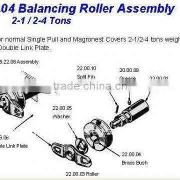 Marine Wholesale Hatch Cover Parts Balance Roller Assembly