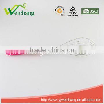 WCL555 New Design Egg Whisk Stainless Steel Wire Whisk, Egg Frother, Milk & Egg Beater Blender Wood Handle photo-3