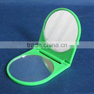 Promotional Customized Logo Plastic Dubble Mirror
