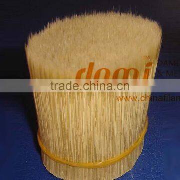 SYNTHETIC POLYESTER PBT NYLON PET BRISTLES TAPERED HOLLOW TIPS FILAMENTS FOR PAINT BRUSH MAKING