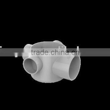 Factory price Manufacturer good quality PVC Fitting UPVC Rubber Joint plastic fitting for drainage GB floor drain