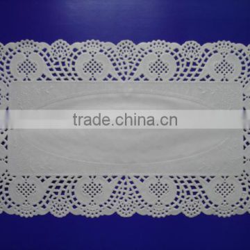 wholesale disposable rectangular paper doilies 40x50cm