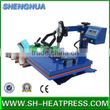 8 in 1 Combo Heat Press Machine With Platen Size 38*38cm for Tshirt photo-2