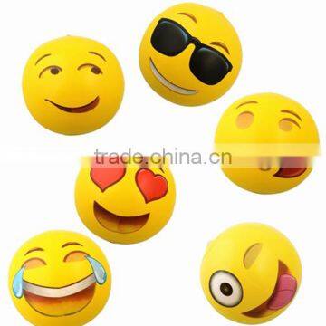 Wholesale Kids Beach pu Smiley Ball Cute Stress pu Ball photo-2