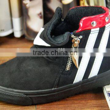 GZYNew Design Good Quality Warmly Colorful Kids Leather Shoes photo-5