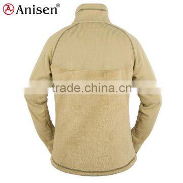 Outdoor Explorer Warm Keeper Mens Camel Fleece Jacket photo-2