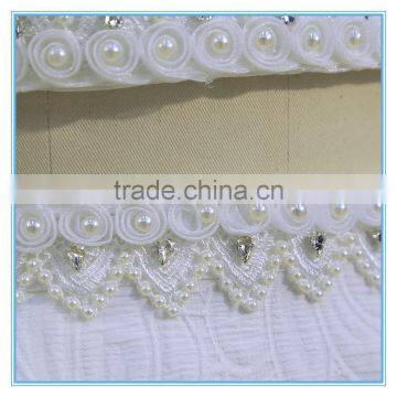 New Design Two Piece Front Short Back Long Trailing Wedding Dress photo-5