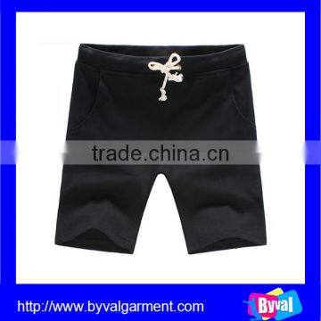 Summer men shorts 100%cotton plain shorts fashion men casual shorts
