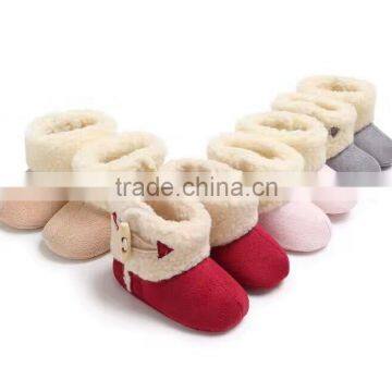 Girls Furry Shoes Cotton Boots Winter Items for Toddler Eco-friendly Material Shoe Kid photo-3