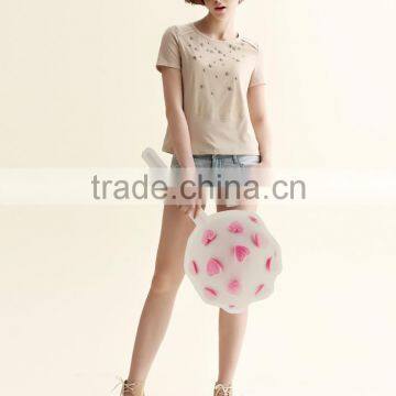 Hot Sale Cotton Round Neck t Shirt With Raglan Sleeves photo-2
