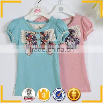 Pink and Green t shirt wholesale packaging , teen girl t shirt