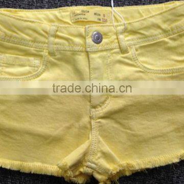Girls Twill Hot Shorts,baby Girls Shorts